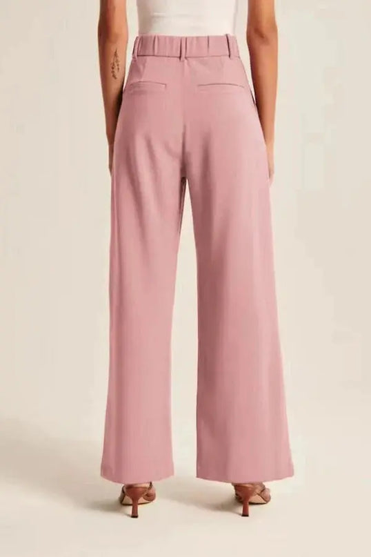 Elegante High-Waist Wide-Leg Hose mit zeitlosem Schnitt
