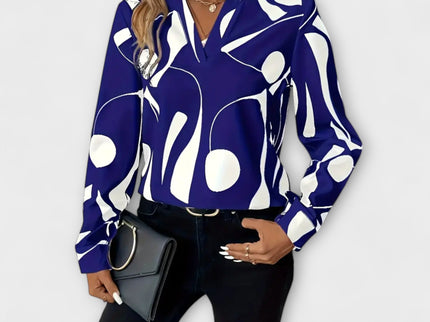 Zaylith | Elegante V-Ausschnitt-Bluse
