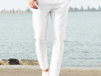 Sommerfeld™ | Herren Freizeithose mit elastischem Bund – Bequeme und stilvolle Stoffhose für Alltag und Urlaub