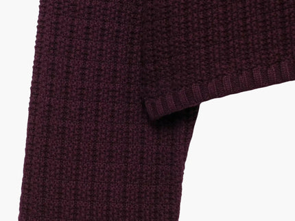 Senta | Strukturierte Strickjacke mit goldenen Knöpfen