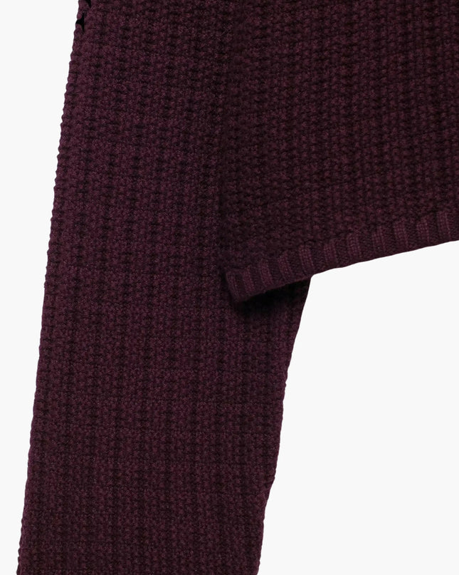Senta | Strukturierte Strickjacke mit goldenen Knöpfen