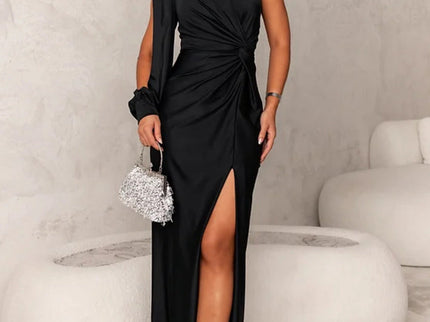 Dorie™ - Asymmetrisches Kleid mit Langem Schlitz
