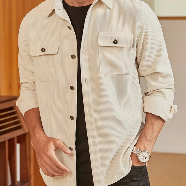 Mariano™ - Exklusives Cord-Überhemd