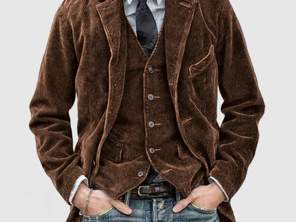 Bernard™ - Premium Lederjacke und Weste