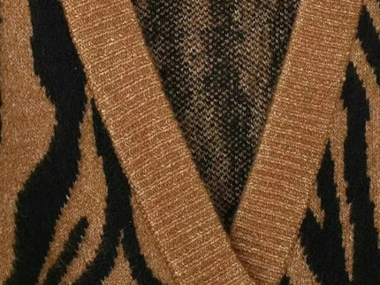 Berta | Zebra gestreiftes Strickzeug für Frauen