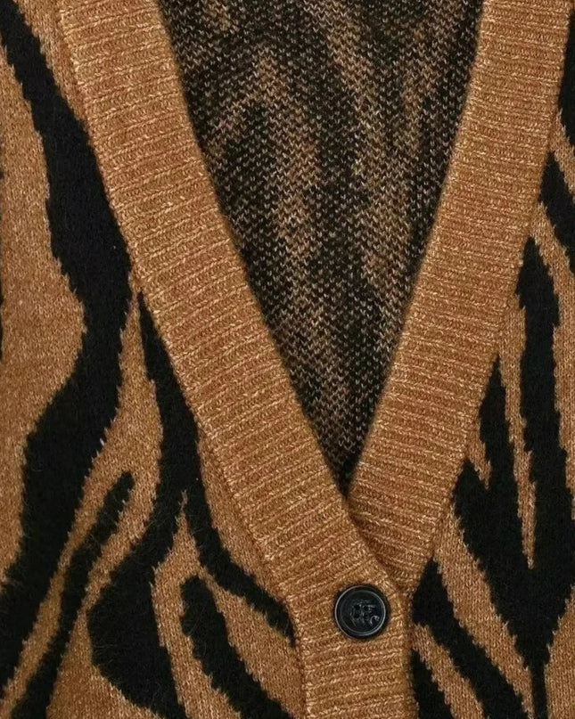 Berta | Zebra gestreiftes Strickzeug für Frauen