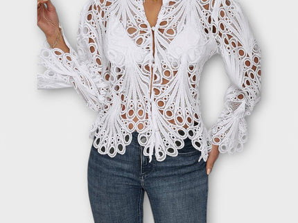 Savannah - Asymmetrische Bluse