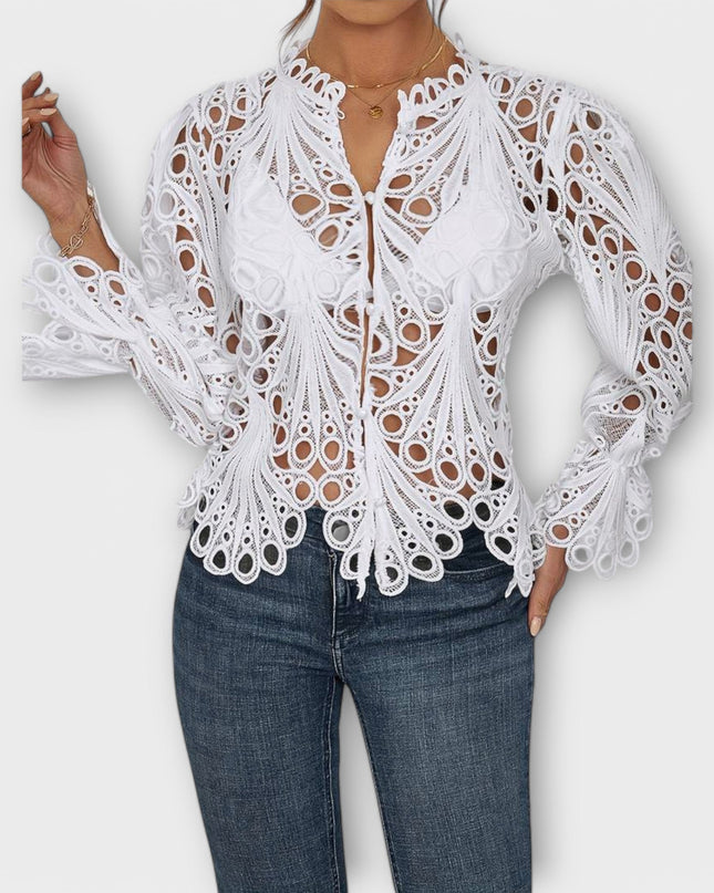 Savannah - Asymmetrische Bluse