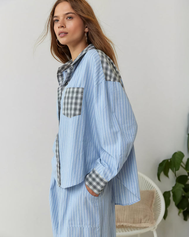 Lockeres Pyjama-Set für Frauen