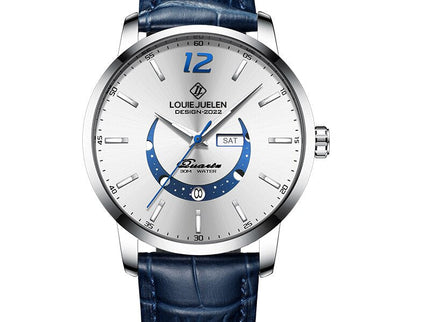 Elegante Uhr mit Mondphase