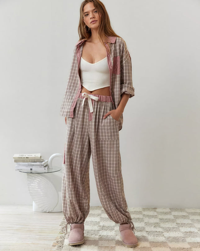 Lockeres Pyjama-Set für Frauen