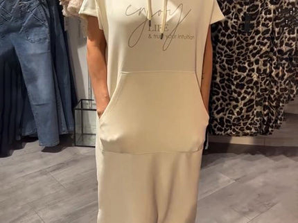 Becky | Lässiges Hoodie-Kleid