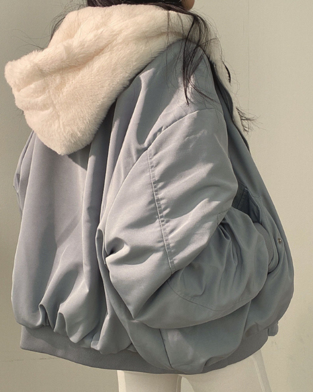 Wendejacke mit Kapuze für Frauen [Letzter Tag Rabatt]