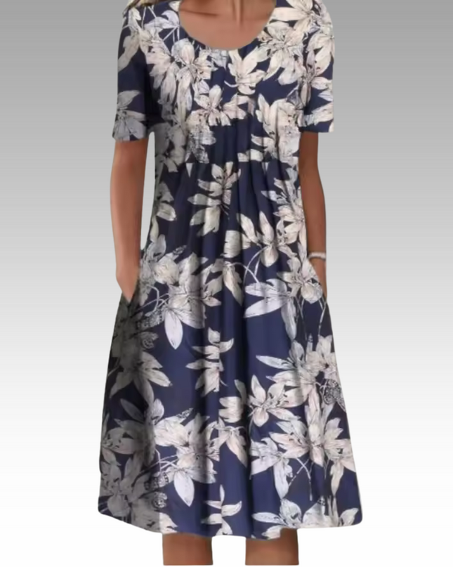 Ziva™ – Elegantes Kleid mit Blumenmuster und Bauchabdeckung