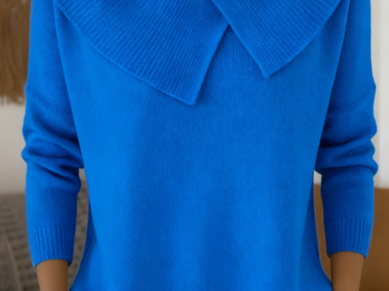 Lucia | Pullover mit Weichem Kragen