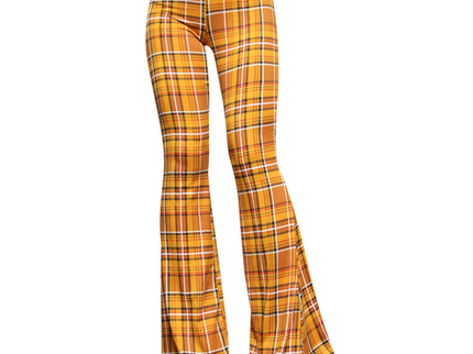 Leopard Bootcut-Hose