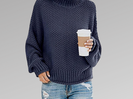 Braelyn | Pullover mit hohem Kragen