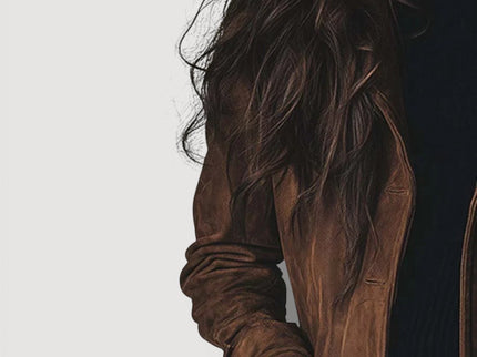 Senna – Wildleder-Trenchcoat