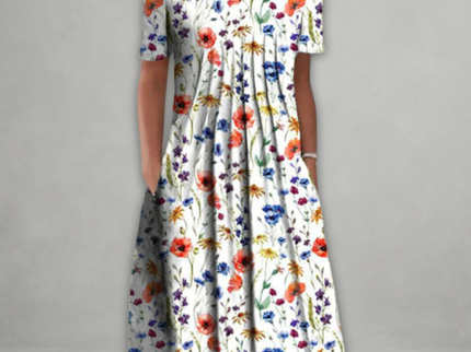 Eira™ – Baumwollkleid mit Bauchbedeckun