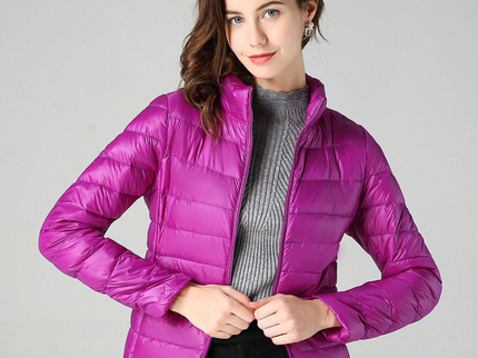 Sophie™ - Jacke aus weichem Baumwoll-Daunenmaterial
