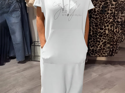 Becky | Lässiges Hoodie-Kleid