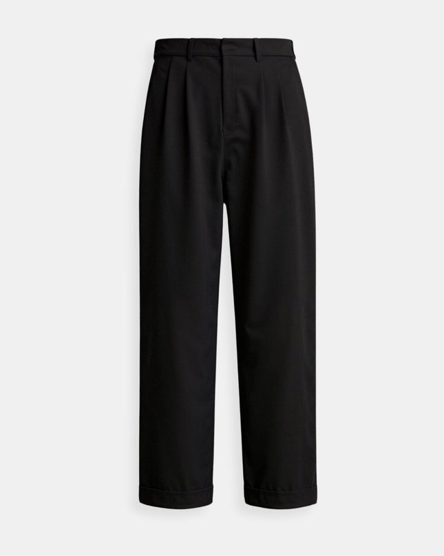 Klassische Wide-Leg Hose mit hohem Bund für stilvolle Outfits