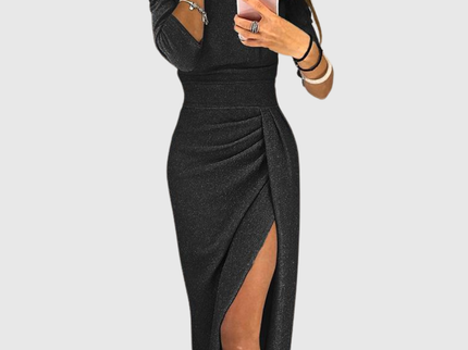 Ely™ - Schickes Maxikleid mit Neckholder und Eleganter, Fließender Passform