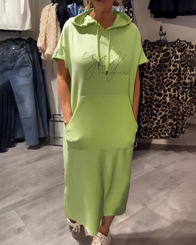 Becky | Lässiges Hoodie-Kleid