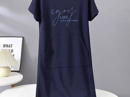 Becky | Lässiges Hoodie-Kleid