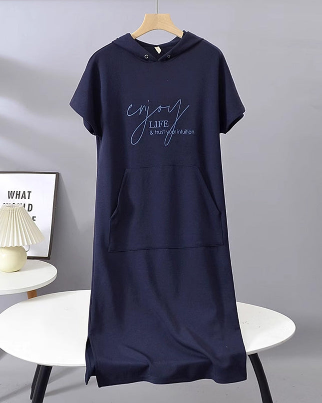 Becky | Lässiges Hoodie-Kleid