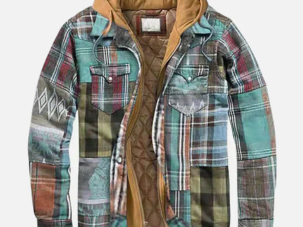 Andrea™ | Stylische Patchwork Karo Jacke