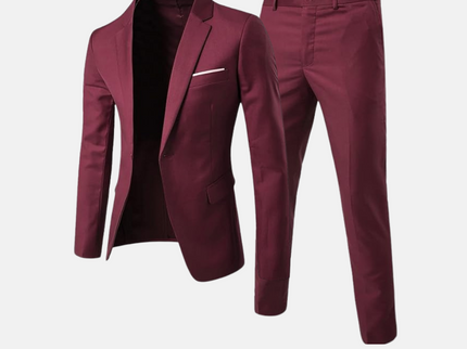 Alonzare™ | Klassisches Ensemble (Jacke + Hose)