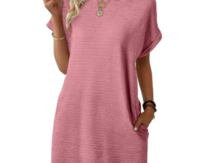 Ivay™ – Minimalistisches Sommerkleid mit Rundhalsausschnitt