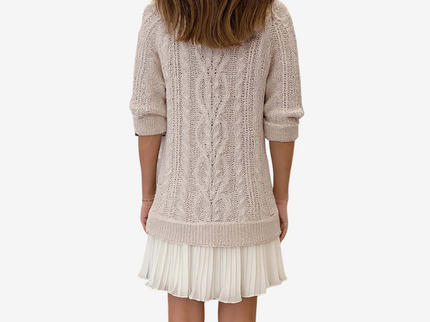 Trivora™ - Stilvolles & Warmes Strickkleid