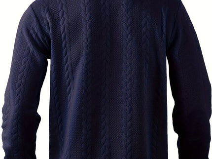 Roberto™ -Vintage Herrenpullover mit Reißverschluss