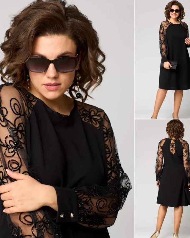 Almira™ - Klassisches Midi-Kleid für Besondere Anlässe