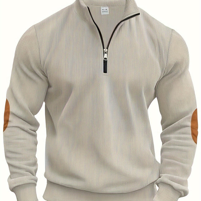 Breno™ - Eleganter Pullover mit halbem Reißverschluss (1+1 GRATIS)