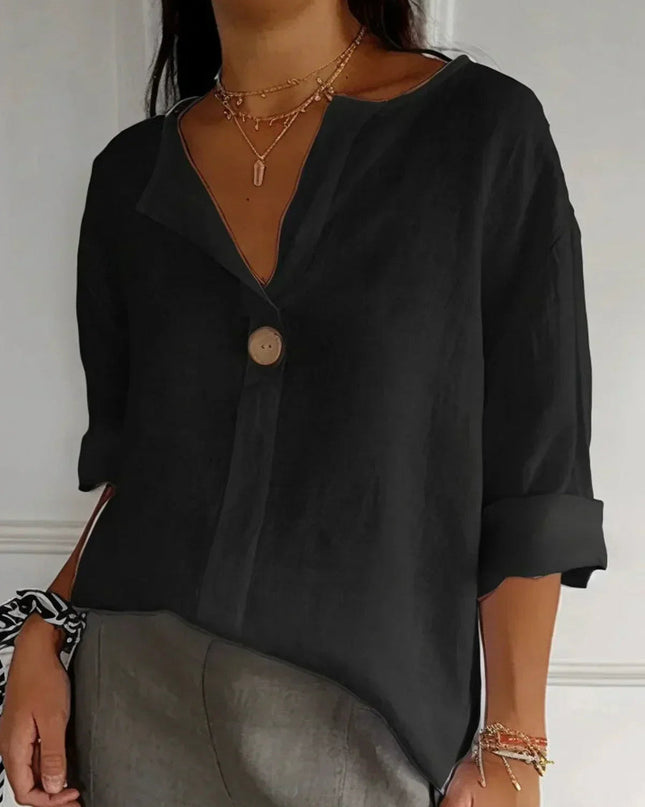 RAIMUNDE - LOCKERE LEINENBLUSE