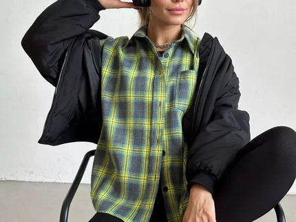 Carrie | Stilvolles kariertes Flanellhemd für einen raffinierten Look