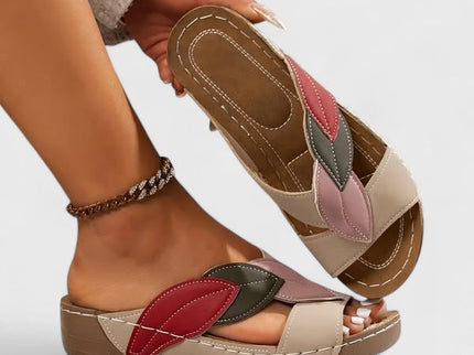 Orthopädische Slip-On Sandalen für ganztägigen Komfort