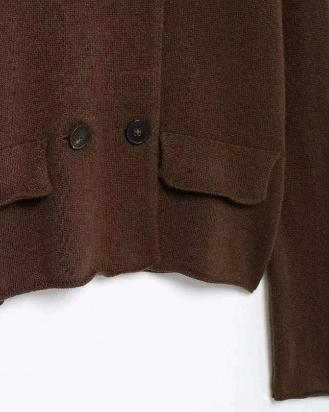 Josefine | Zweireihige Strickjacke