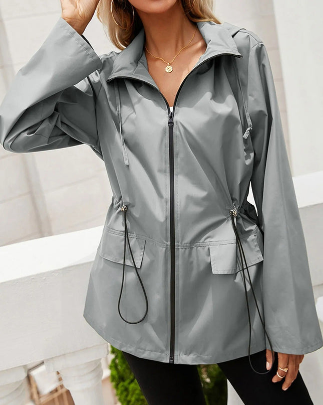 Hipper koreanischer Windbreaker für Frauen - Lily Collection