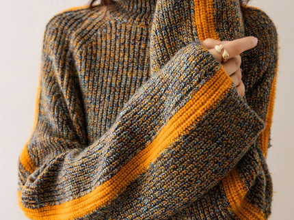 EVA I Rollkragenpullover