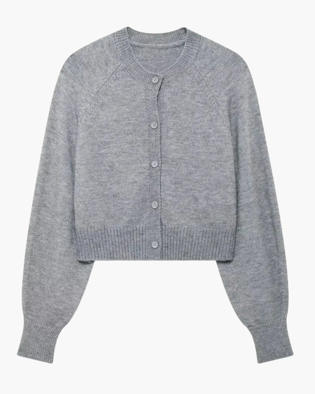 Nathalie | Gestrickte Kurzstrickjacke
