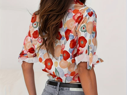 Isabey | Bunte Blumenbluse für Damen