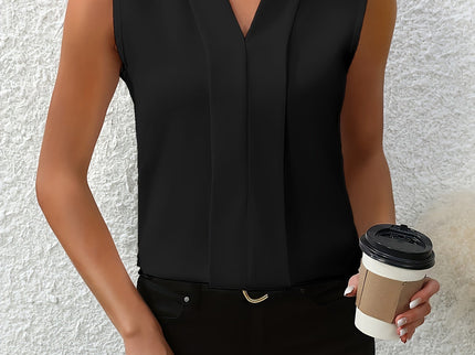 Romee | Ärmellose V-Ausschnitt Bluse für Damen