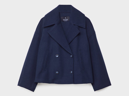 Schicke zweireihige kurze Jacke