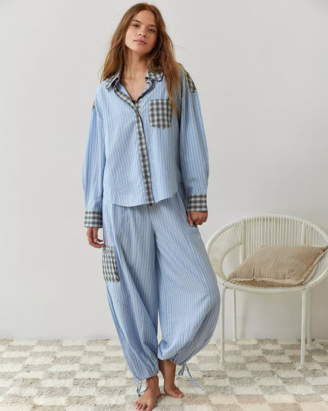 Lockeres Pyjama-Set für Frauen