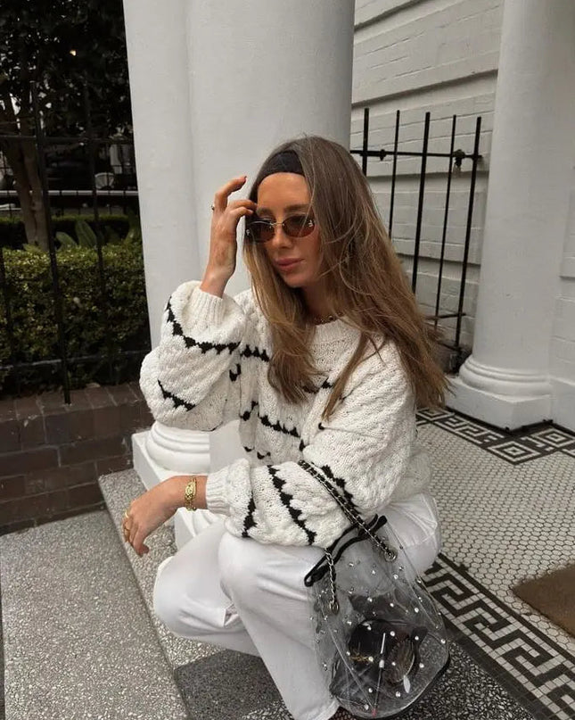 Serena | Eleganter Pullover in Vanille