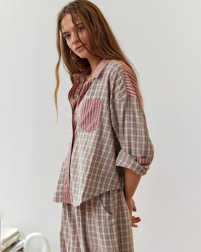 Lockeres Pyjama-Set für Frauen
